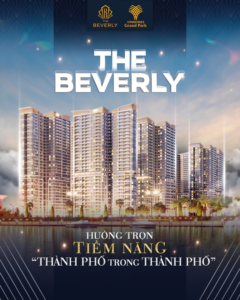 The Beverly – Tầm nhìn panorama trực diện công viên 36ha