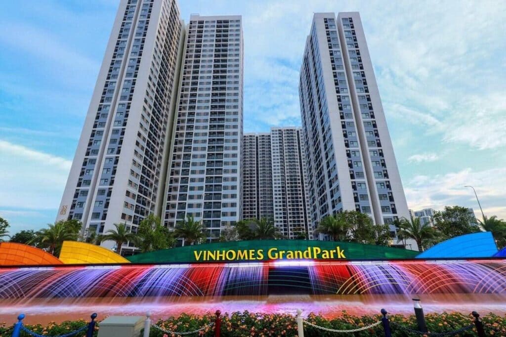 Cập nhật Tiến độ Vinhomes Grand Park