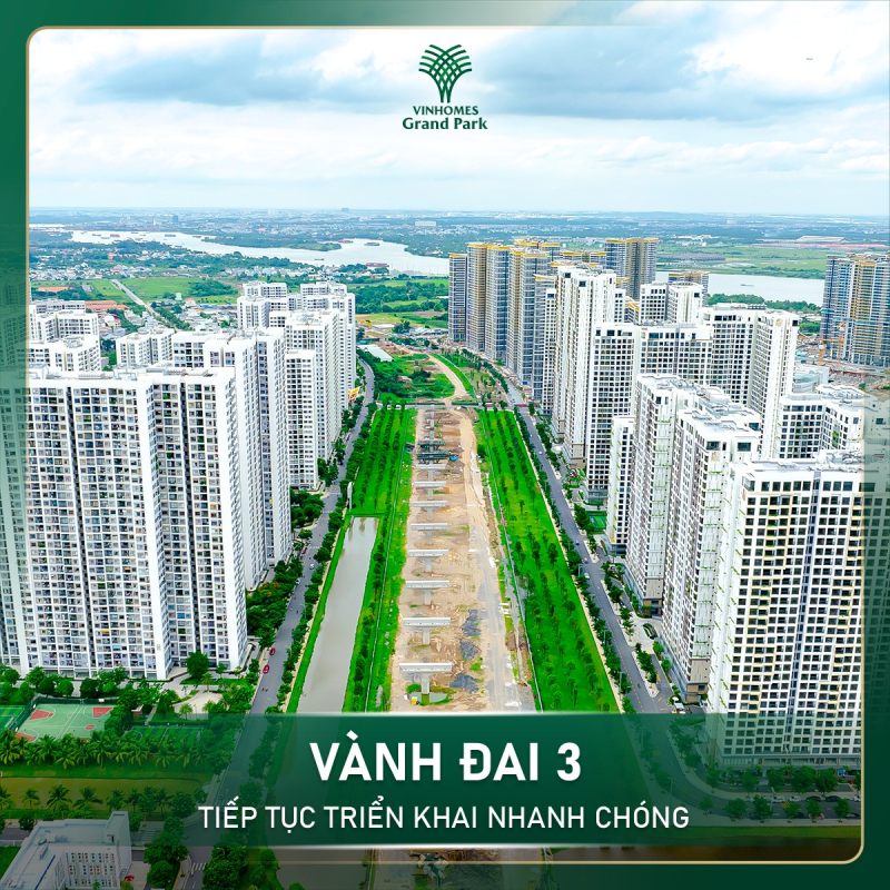 Cập nhật Tiến độ Vinhomes Grand Park
