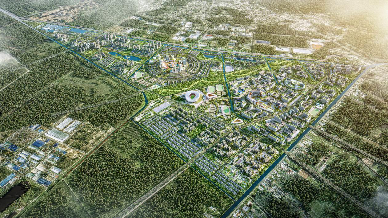 phối cảnh vinhomes hóc môn