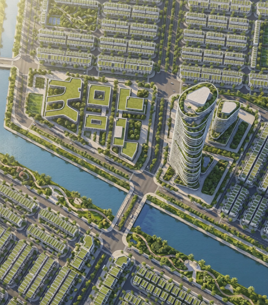 Mặt Bằng Khu Đô Thị Vinhomes Hóc Môn