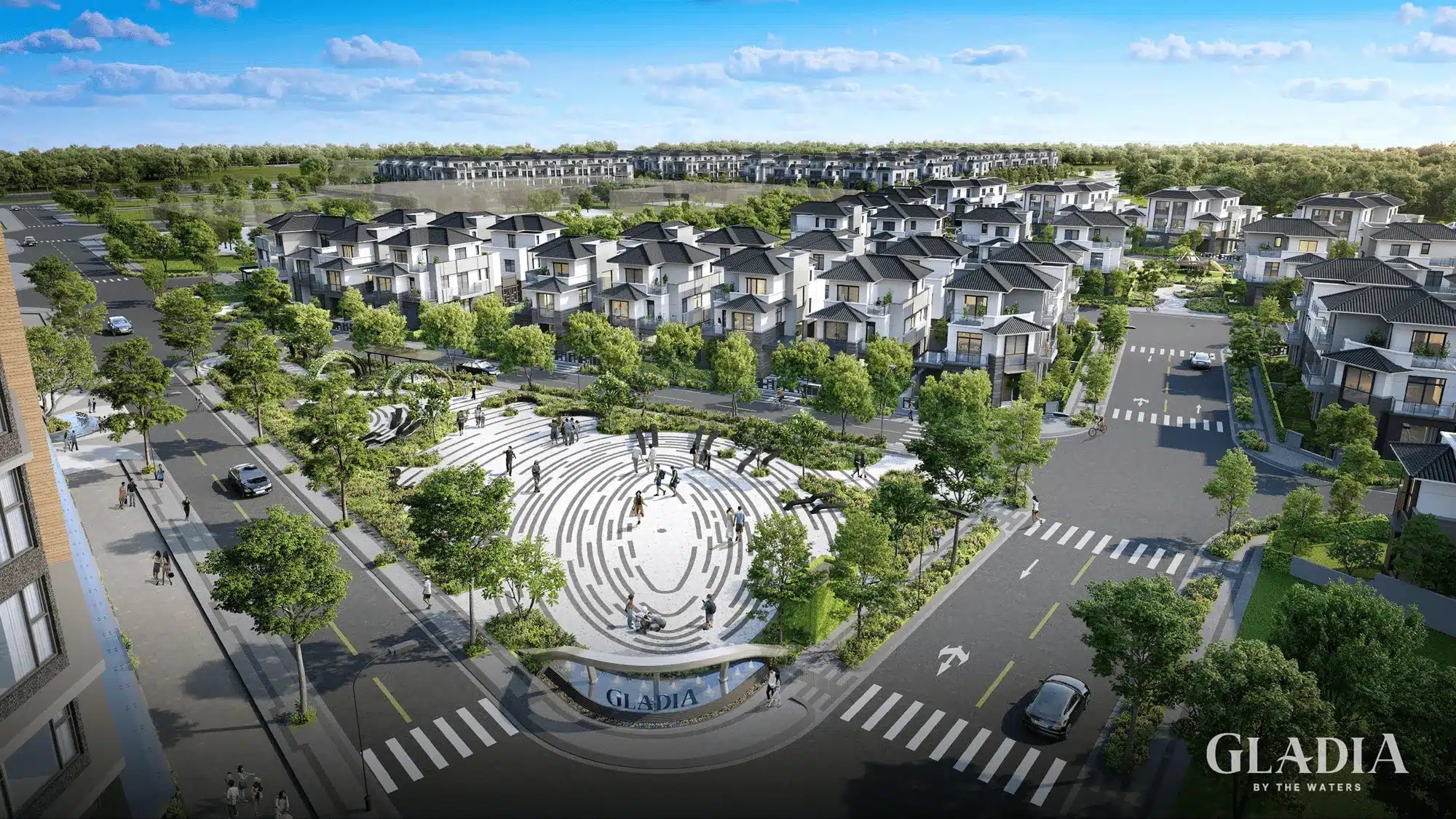 phối cảnh Gladia Khang Điền