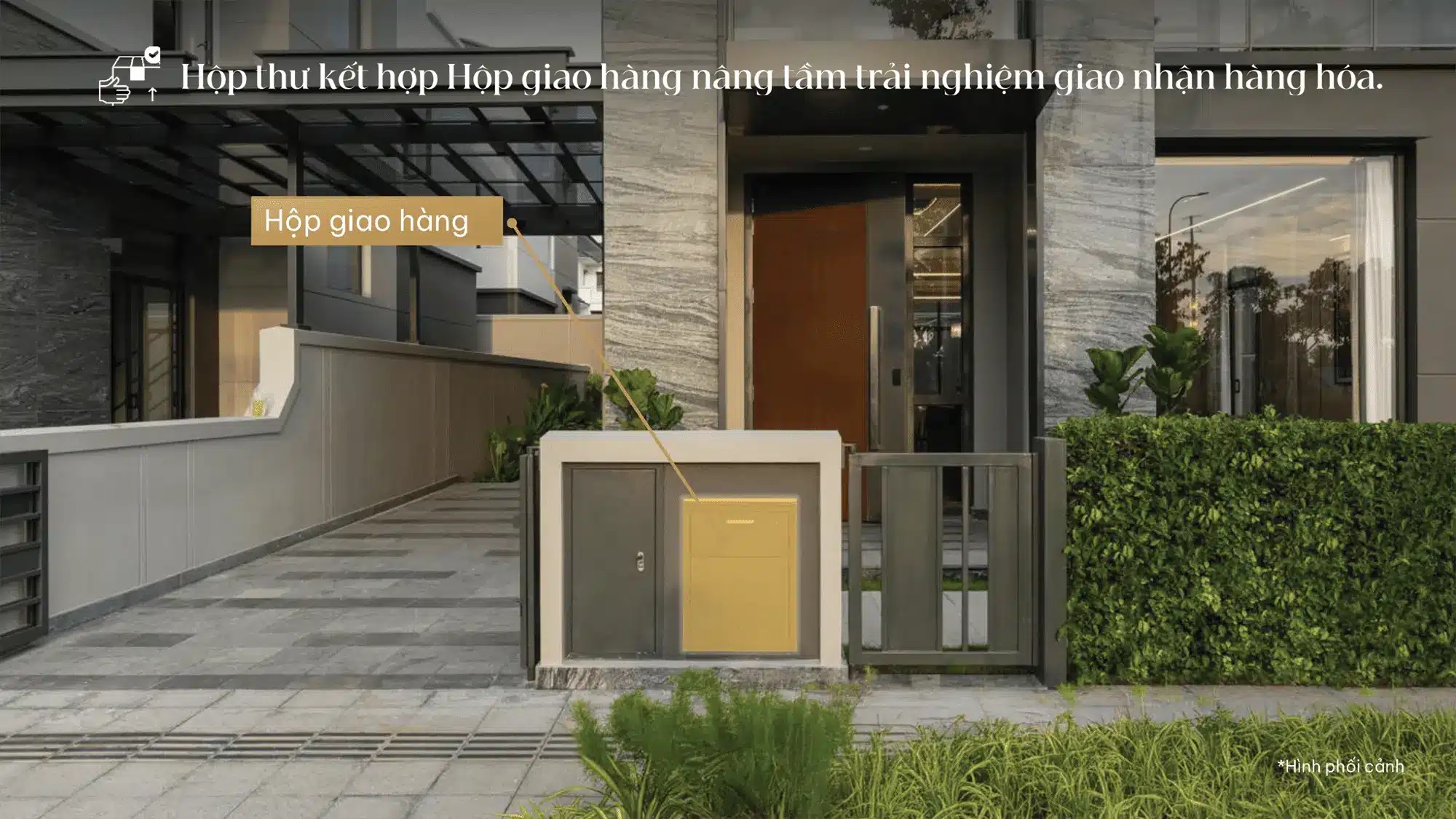 Hộp thư kết hợp hộp giao hàng tiện lợi nâng tầm trải nghiệm giao nhận hàng hóa hiện đại