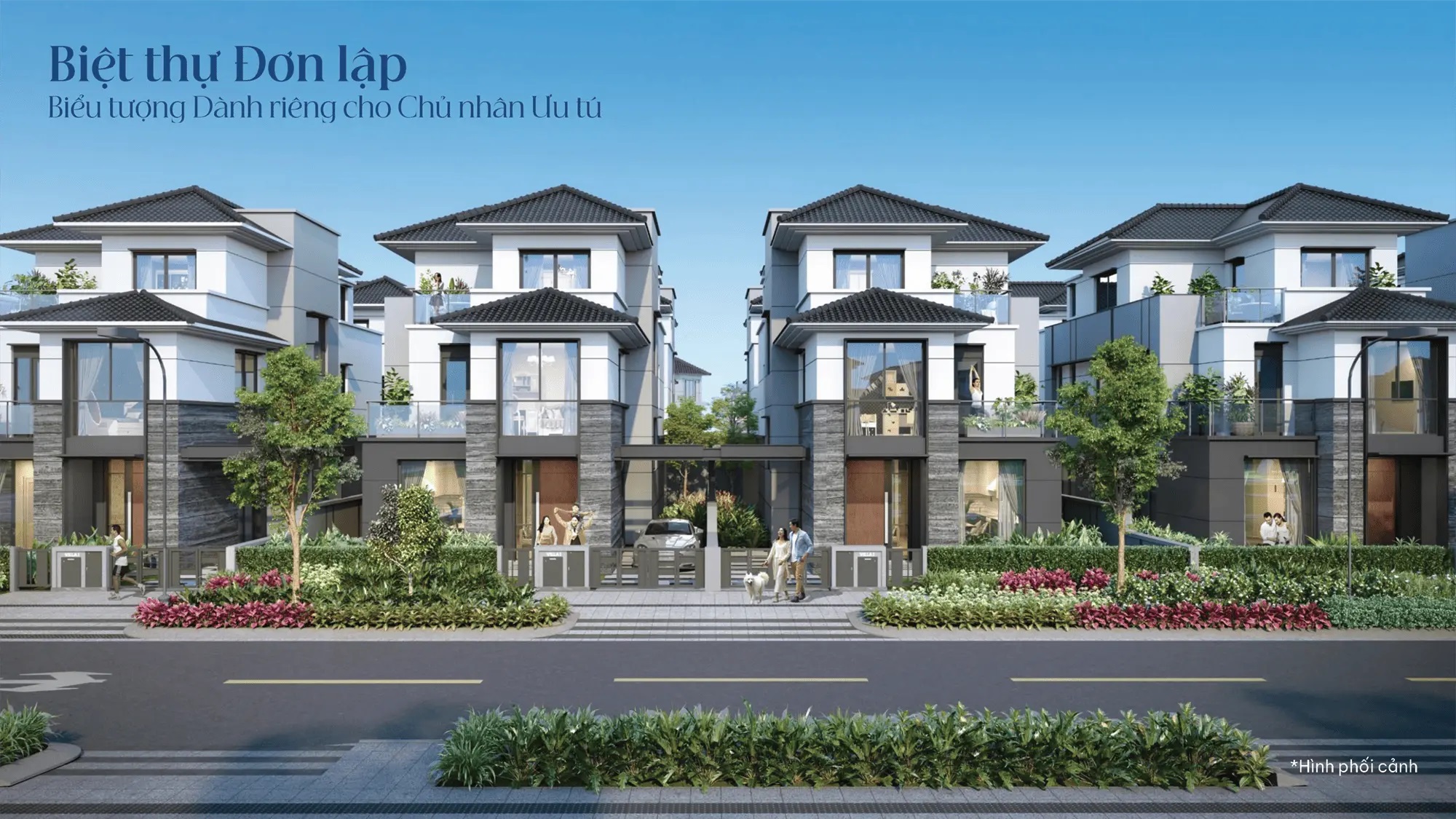 Biệt thự đơn lập The Grand – Biểu tượng đẳng riêng cho chủ nhân ưu tú với kiến trúc hiện đại
