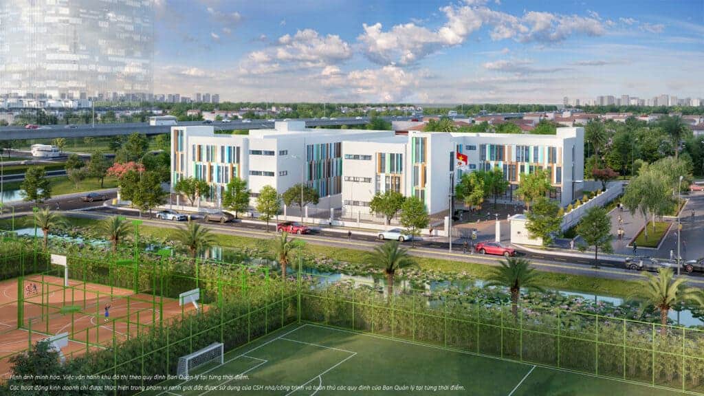 Hệ thống giáo dục liên cấp Vinschool Grand Park.