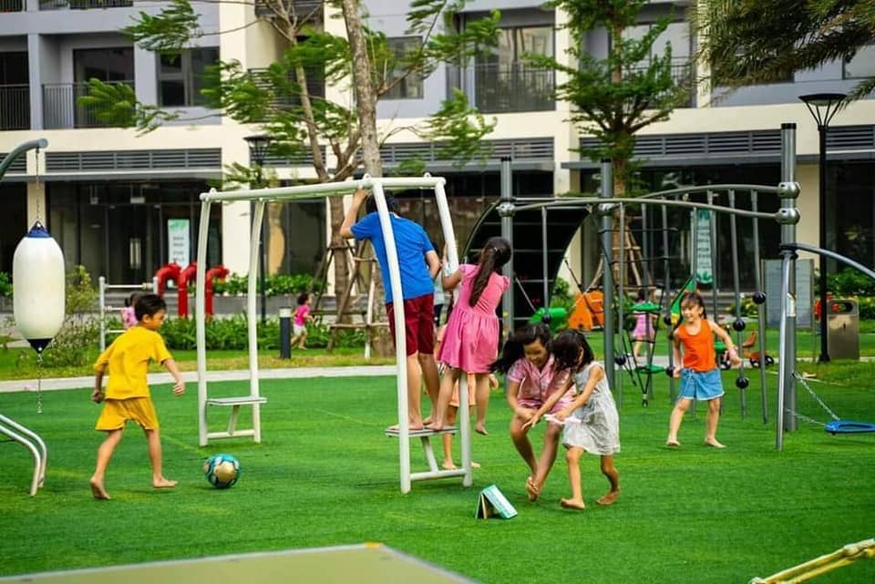 Hình ảnh thực tế Phân khu The Rainbow