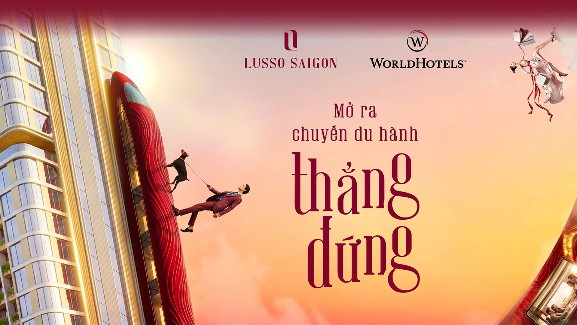 Lusso Saigon - mở ra chuyến du hành