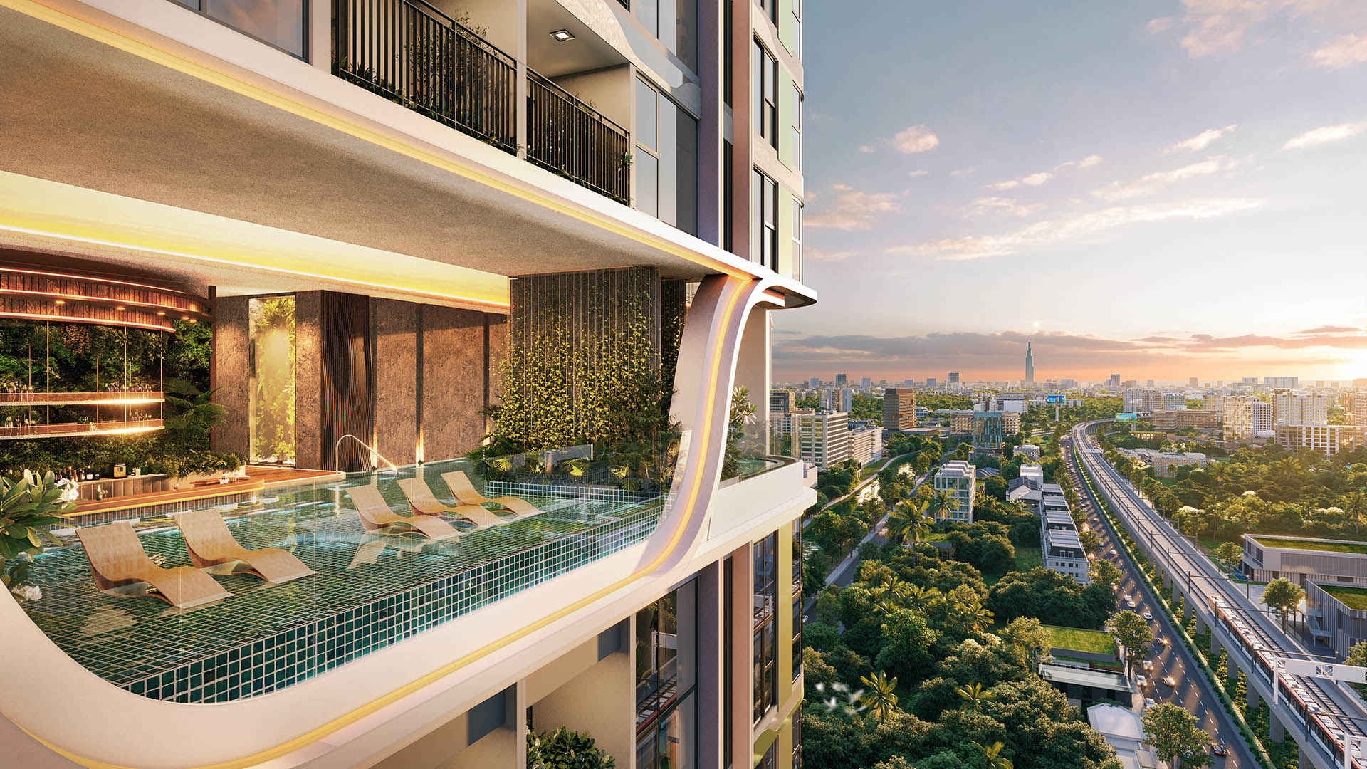 phối cảnh lusso saigon
