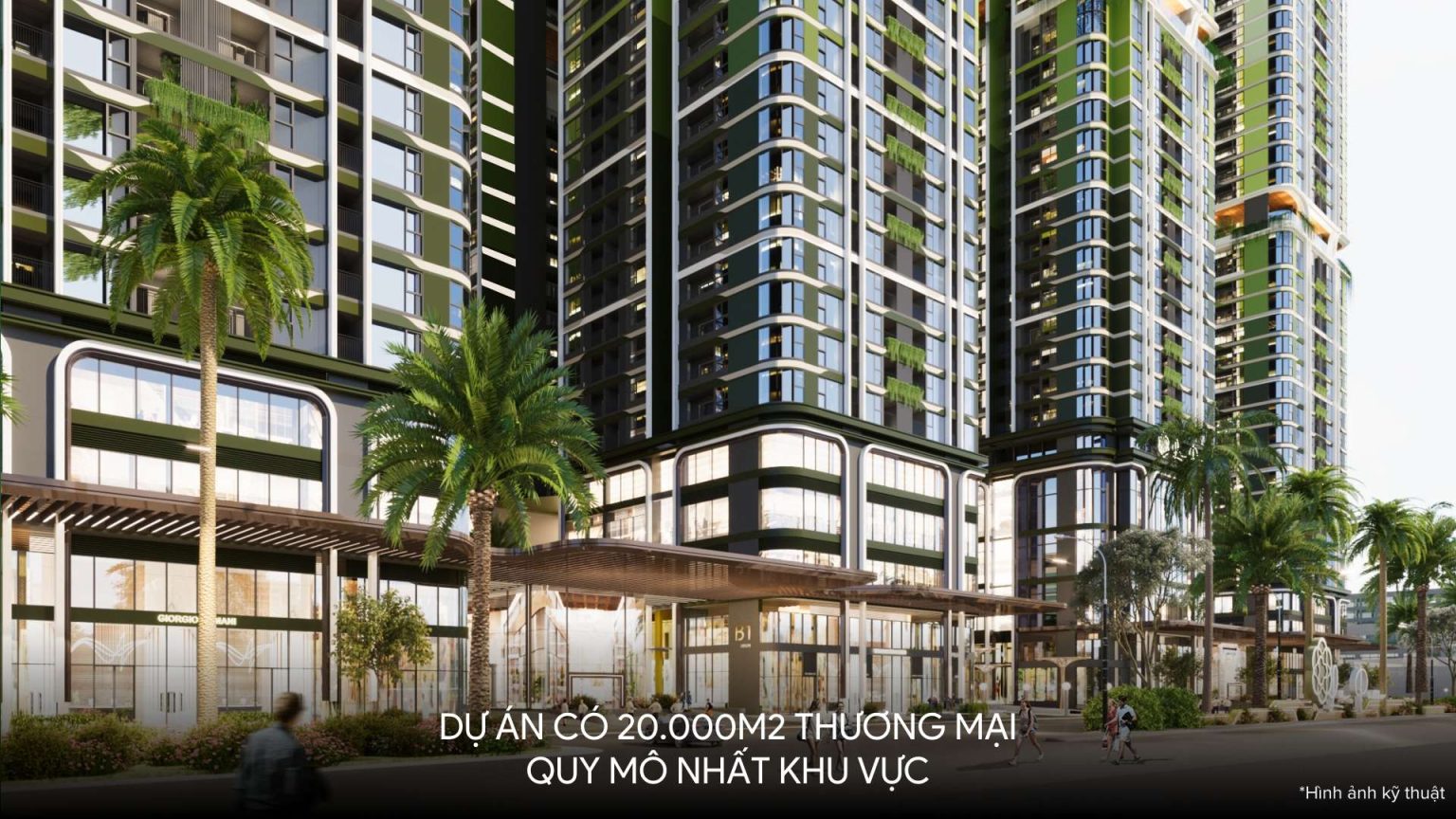 Mặt bằng khu vực khối đế Lusso Saigon: Thiên đường trải nghiệm "All-in-One" chỉ cách một bước chân