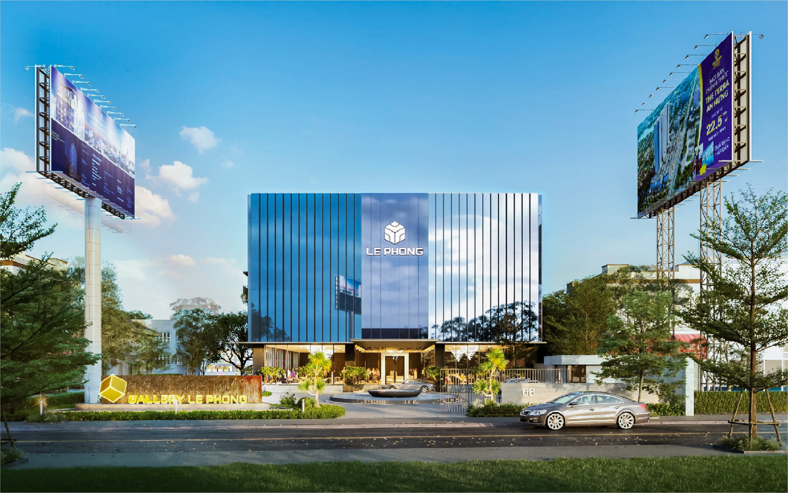 Khu vực Sale Gallery - Nhà mẫu dự án The Emerald Boulevard