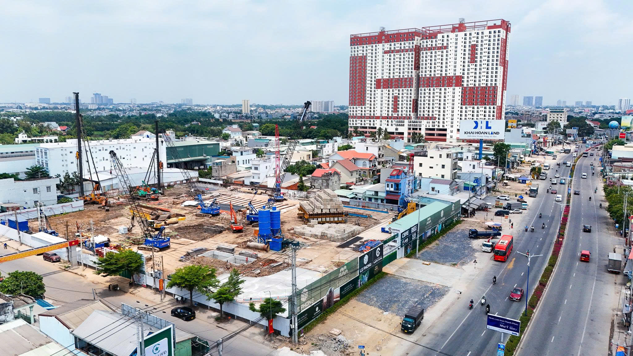 Tiến độ xây dựng dự án the emerald boulevard