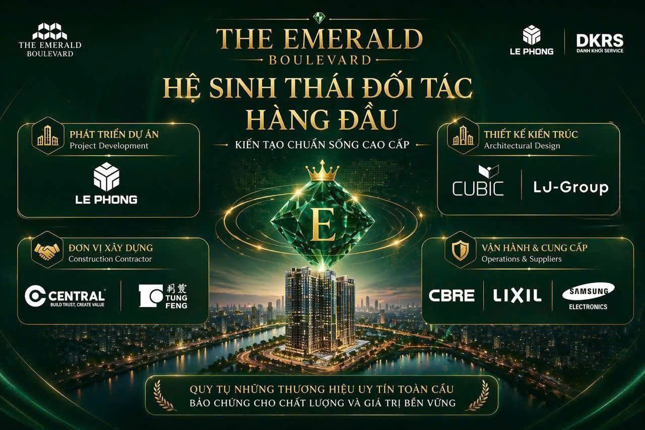 thương hiệu The Emerald Boulevard