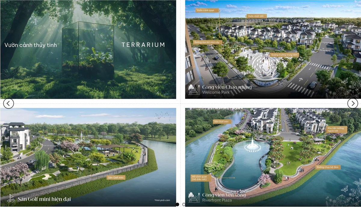TIỆN ÍCH TẠI GLADIA HEIGHTS