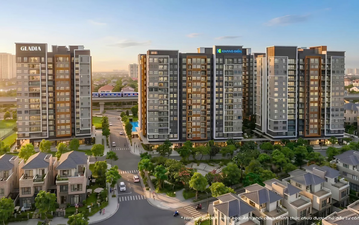 phối cảnh căn hộ gladia heights