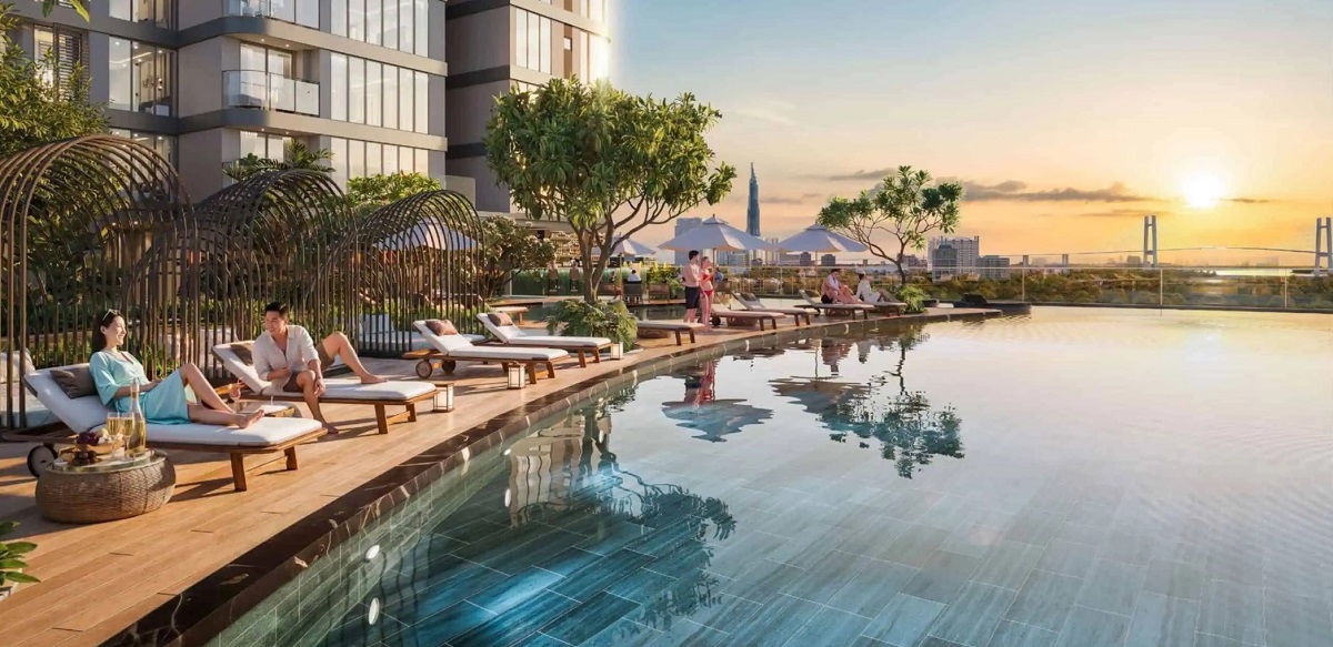 phối cảnh căn hộ Gladia Heights khang điền