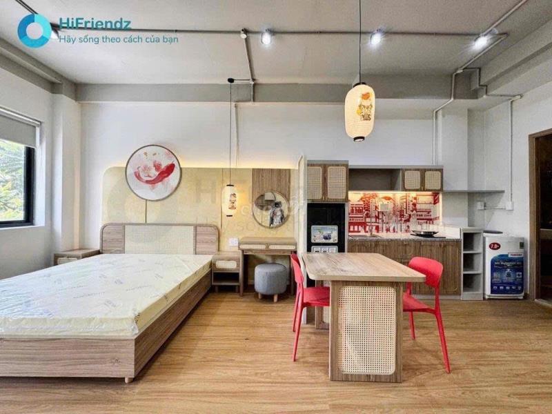 Cho thuê căn hộ studio ban công - đường bạch đằng - sát sân bay tân sơn nhất- công viên gia định - 3