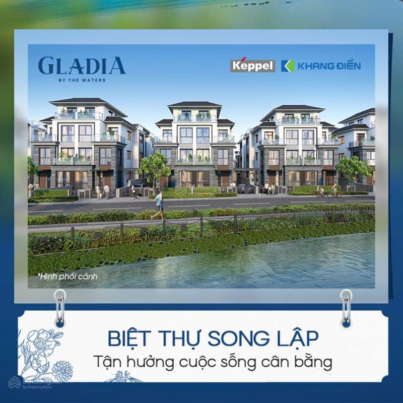 Chính thức mở bán nhà phố biệt thự tại the gladia khang điền, 400m2, 4pn, 4wc, q2, hcm - lh 0936666466 - 2