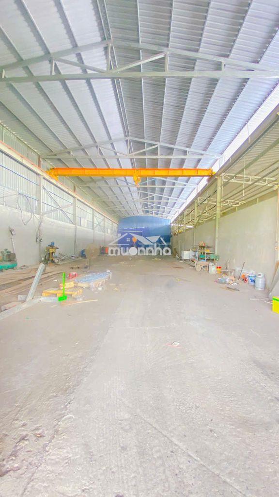 Cho thuê kho 600 m2 kdc ngân thuận có điện 3 pha