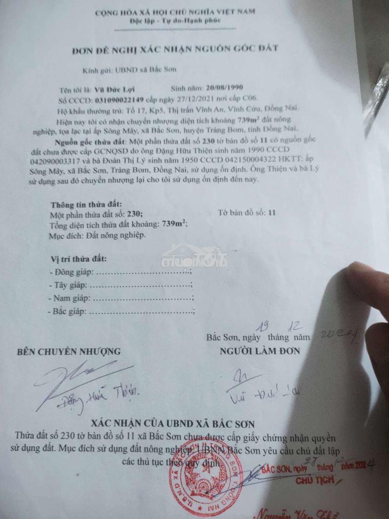 Bán nhà chính chủ ngay cây xăng nai vàng, sông mây