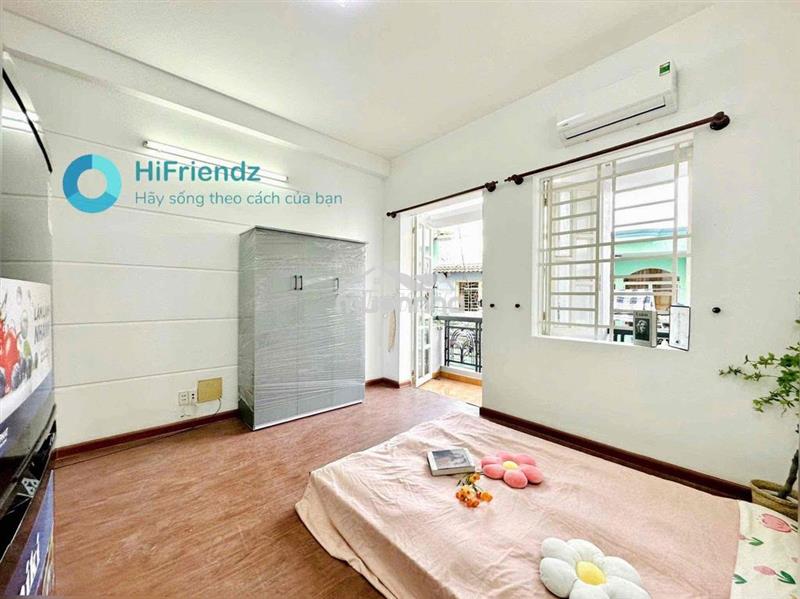 Trống sẵn studio bancol - full nội thất - gần aeon tp - huit - an ninh