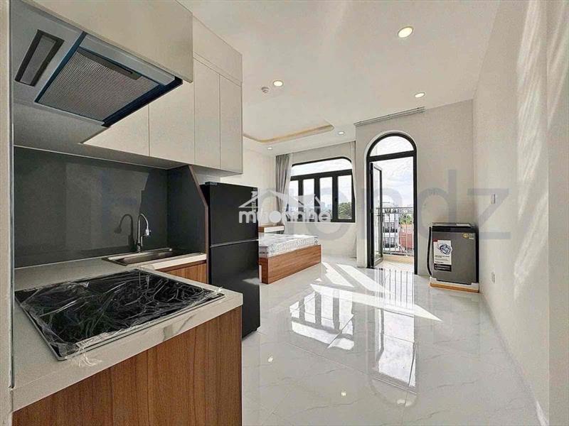 Chdv cho thuê ngay đinh tiên hoàng - new 100% - bancol cửa sổ thoáng