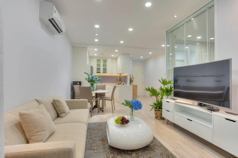 Cho thuê căn góc 3pn 86m2 - golden mansion - đường phổ quang - 2