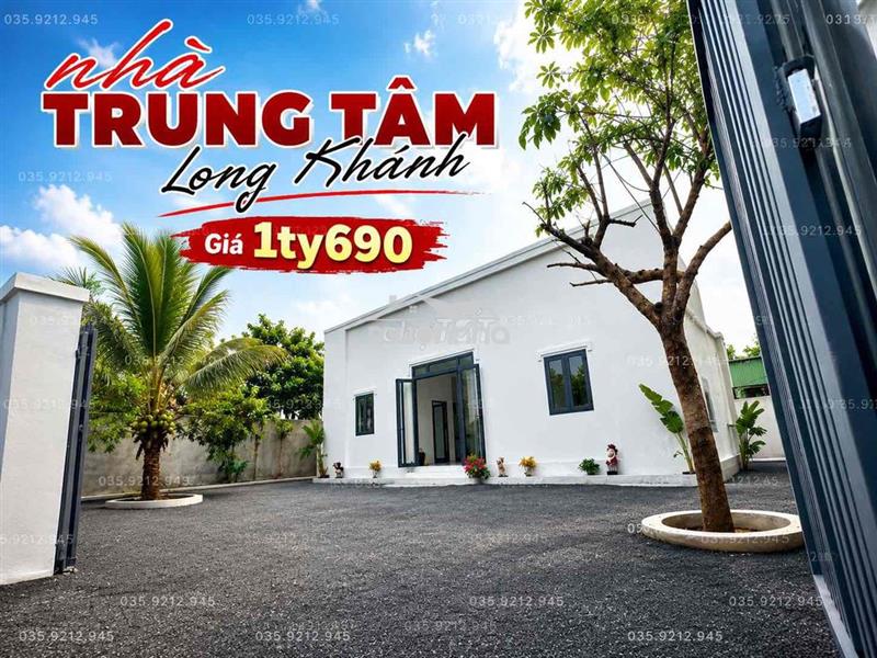 Chú họ cần bán nhà vườn mới xây tại long khánh