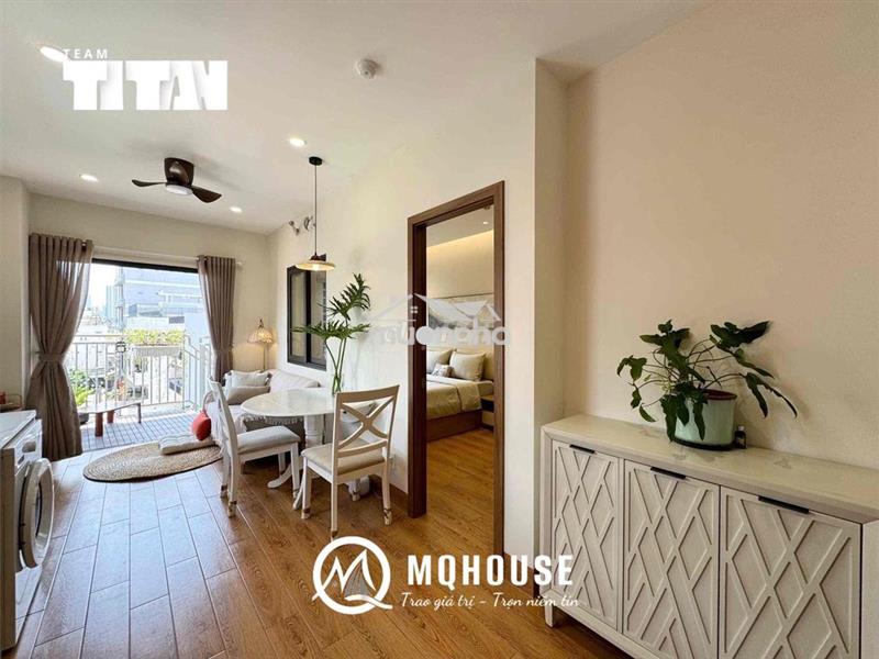1 phòng ngủ ban công 50m2 nội thất cao cấp trung tâm bình thạnh sát q1