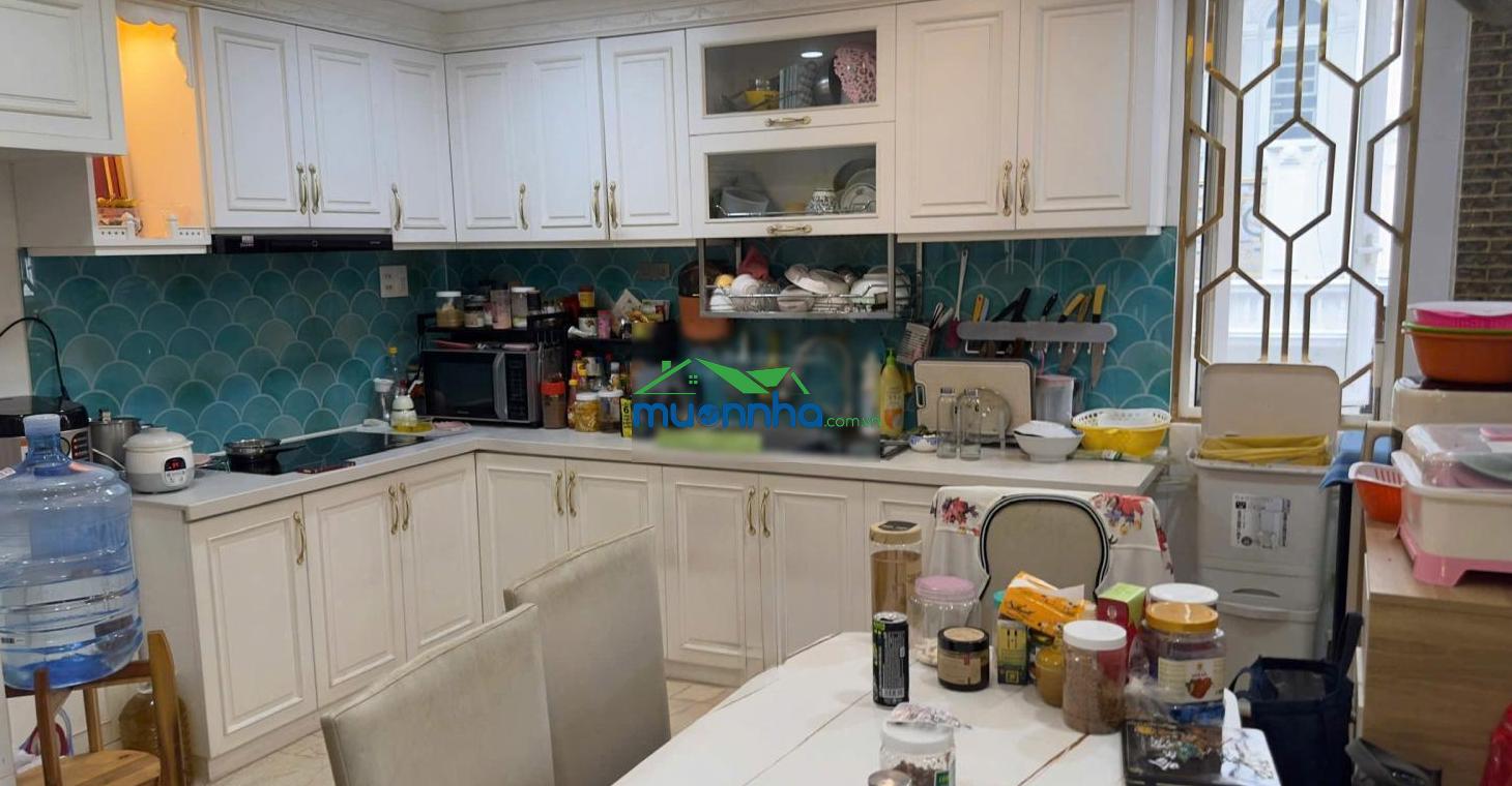 Nhà khu đồng bộ, hẻm 7m, 2 mặt tiền trước sau, oto ngủ nhà, 52m², 5 tầng full nội thất, chỉ 8,2 tỷ - 4
