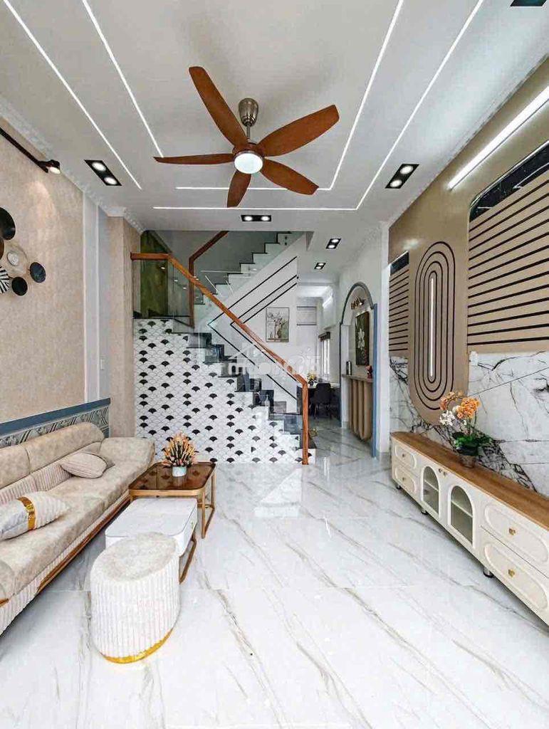 Cho thuê nhà mới đẹp có nội thất hẻm đường trần nam phú - 2