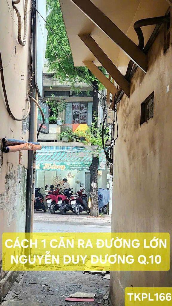 Q.10 NGUYỄN DUY DƯƠNG 3 TẦNG SÁT HÒA HẢO, NGUYỄN CHÍ THANH NHỈNH 3 TỎI - 3