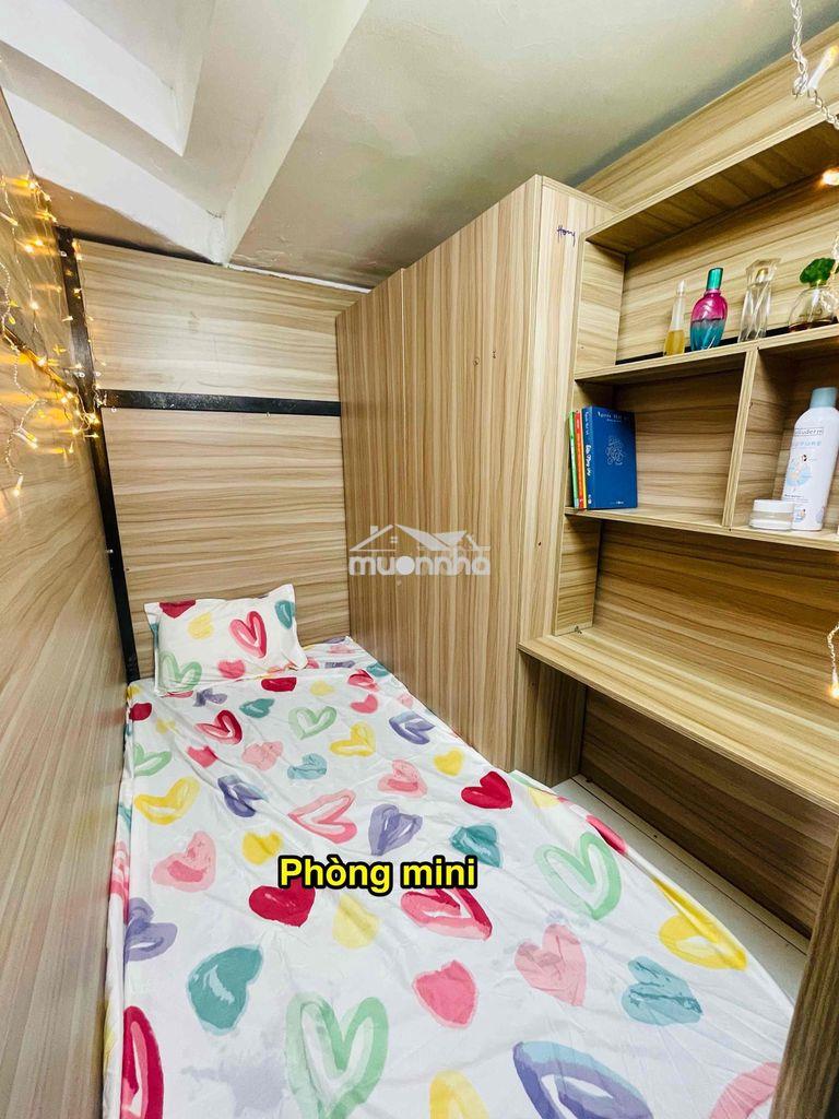 Phòng mini đủ tiện nghi - riêng tư khoá lại được