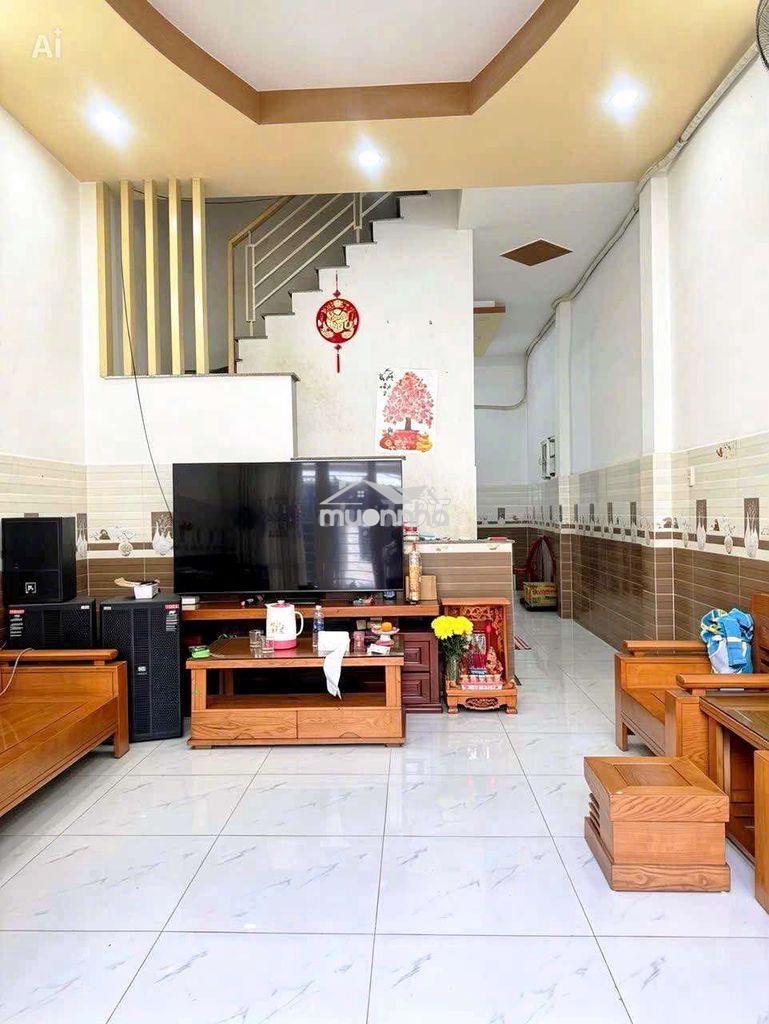 Nhà 2 tầng mới đẹp, 4pn, hẻm nhựa 5m thông,  1 sẹc ngắn tân xuân 1 - 2