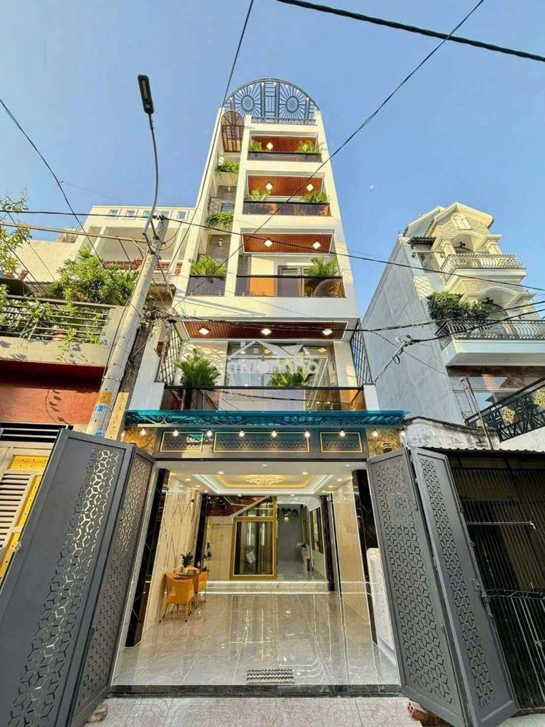 Siêu phẩm thang máy 4.5x18m đường 6m thông trần thị năm gần chợ trường
