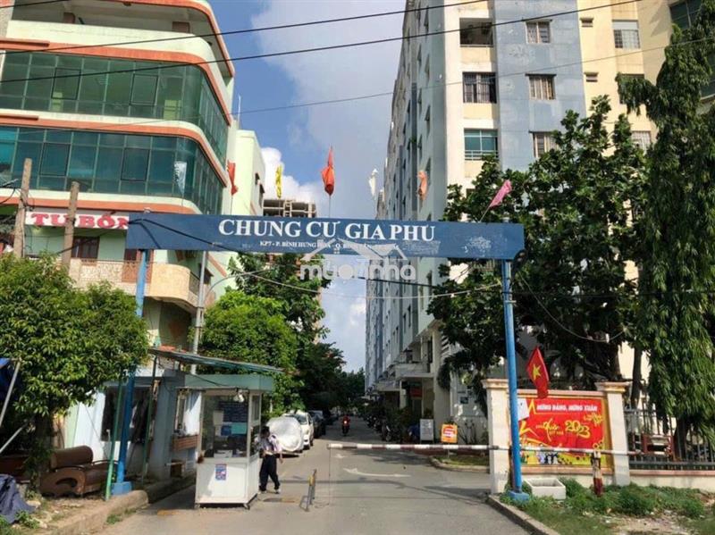 Cho thuê căn hộ 2pn c.c gia phú - gần ngã 4 gò mây, aeon tân phú