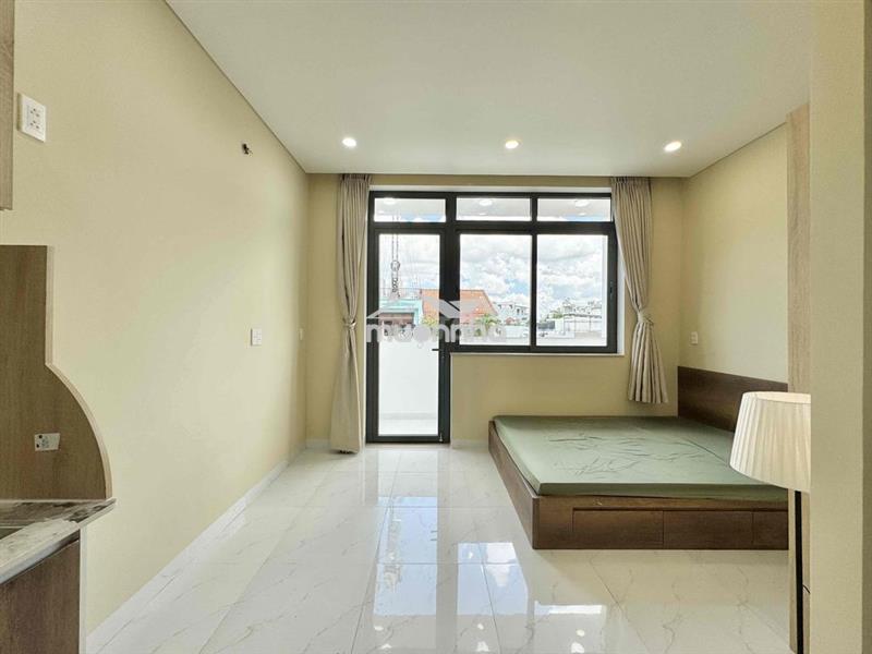 Căn hộ mini có bancong full nội thất gần công viên làng hoa