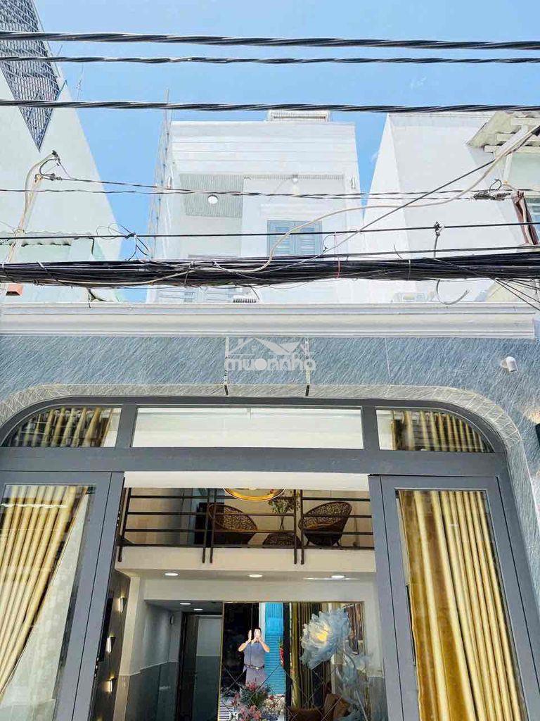 Cho thuê nhà hẻm 237 phạm văn chiêu 3x10 2lầu 3pn full nt