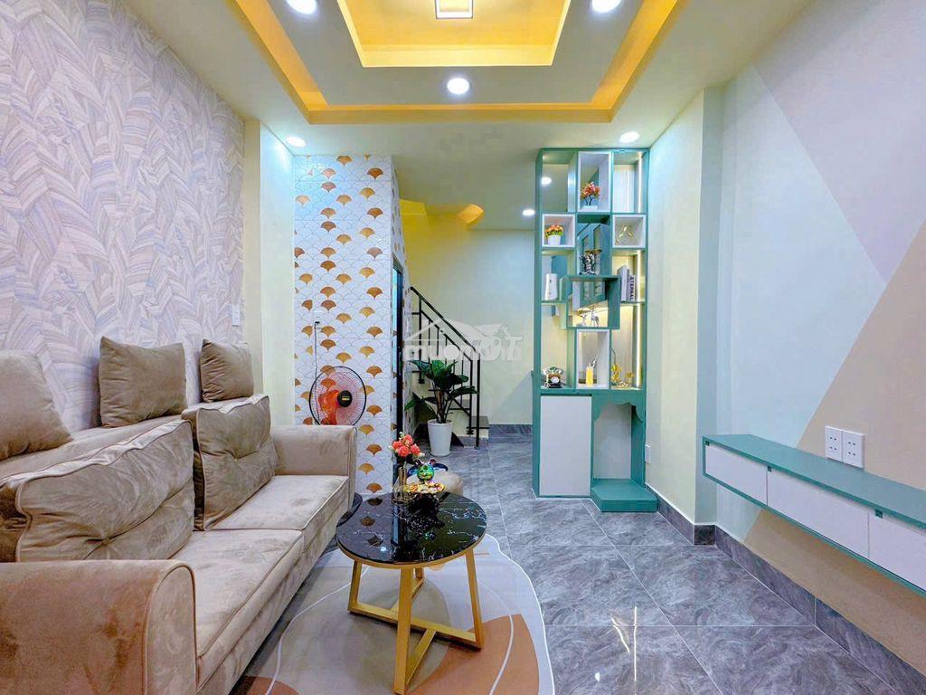 Bán nhà hẻm 1 xẹt đường nguyễn kiệm p4 pn 1t 2lầu 2pn 2wc - 3