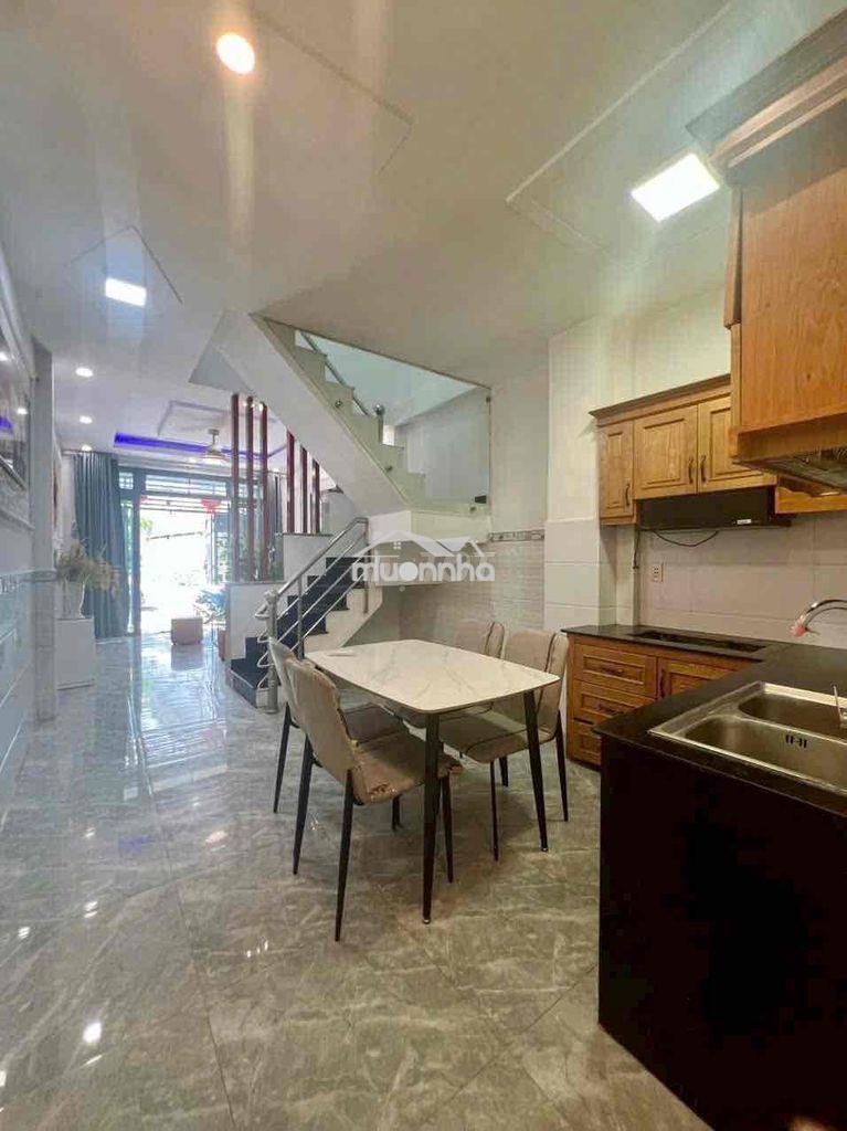 Hẻm 6m thông, quang trung (p.10) - 3.8x14m 45m2 đúc 1 lầu, nhà đẹp. - 3