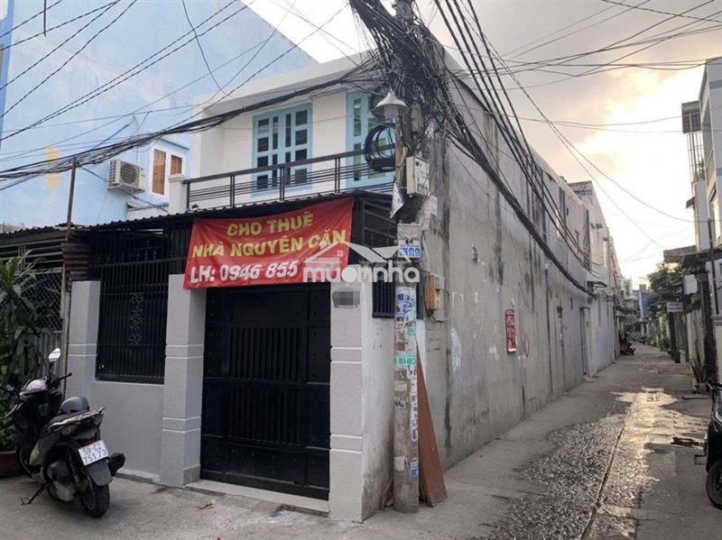 Cho thuê nhà 1 lầu 4 phòng ngủ hẻn 861 trần xuân soạn hẻm 3 gác