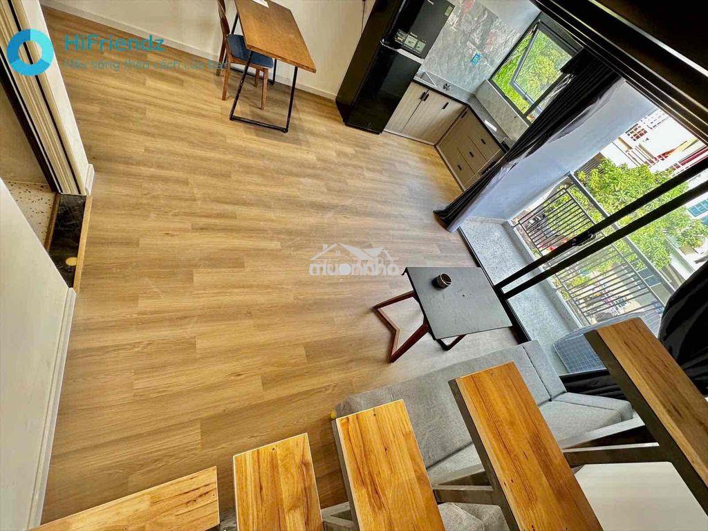 Cho thuê duplex ban công rộng thoáng - nội thất xịn - ngay hàng xanh - 2