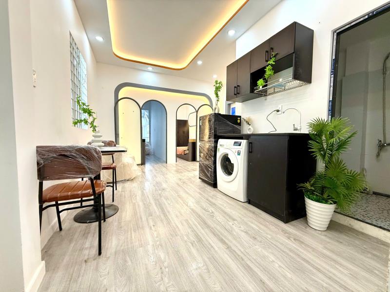 Vibe chill 2pn ban công mới 100% - siêu đẹp - ngay chợ phạm văn hai - tân bình