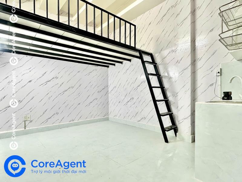 Cho thuê phòng trọ - rộng 25m2 - mới keng - gác cao - ngay văn hiến