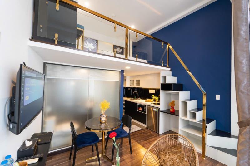 Khai trương căn hộ 35m2 full nội thất ngay ngã tư hành xanh gần các trường đại học giao thông vận tải - đại học ngoại thương thuận tiện đi q1