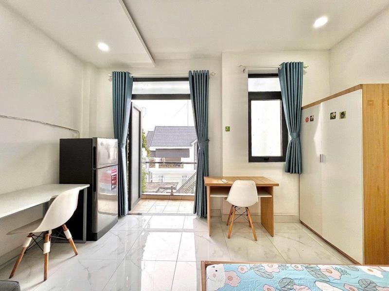 Khai trương căn hộ 35m2 ngay bùi đình tuý full nội thất ban công lớn ngay ngã tư hàng xanh sát q1- q2- phú nhuận - 2