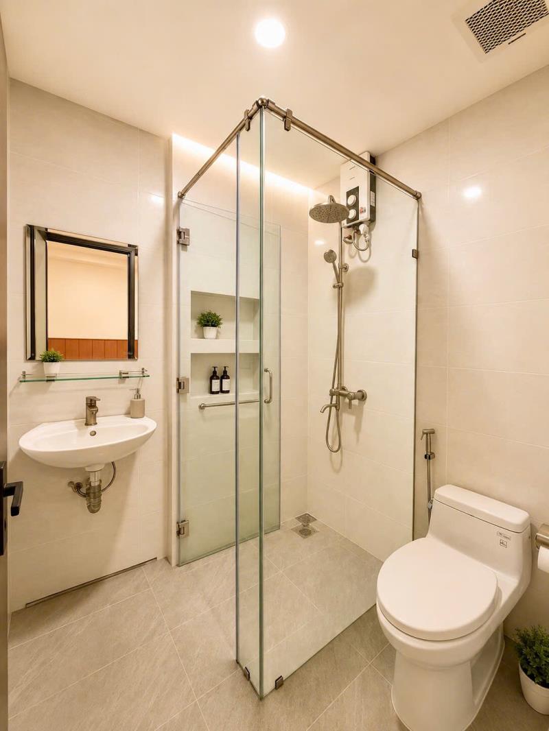 Khai trương chung cư 55m2, thiết kế sang trọng, ban công rộng - xvnt giáp q1, q2 và q3 - 4
