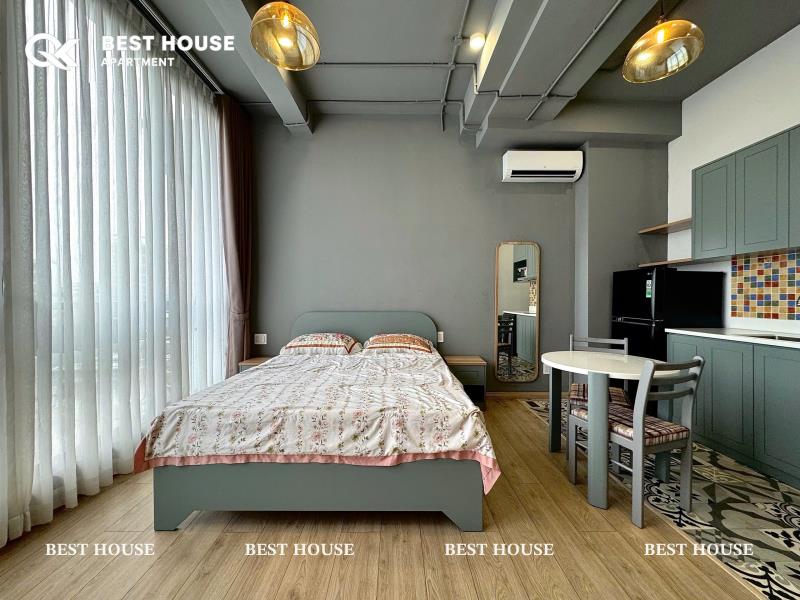 Cho thuê căn hộ ban công, cửa sổ full nt có gu ngay etown cộng hoà - 0703992779 - 4