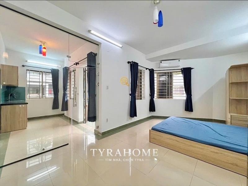 Căn hộ 1pn bancol 50m² ngay học viện cán bộ