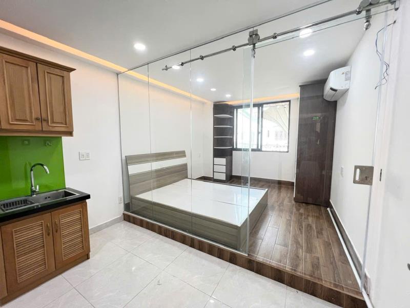 Căn 1pn full nội thất ở bùi đình túy chỉ vài phút đến hutech, uef, đại học ngoại thương cs2