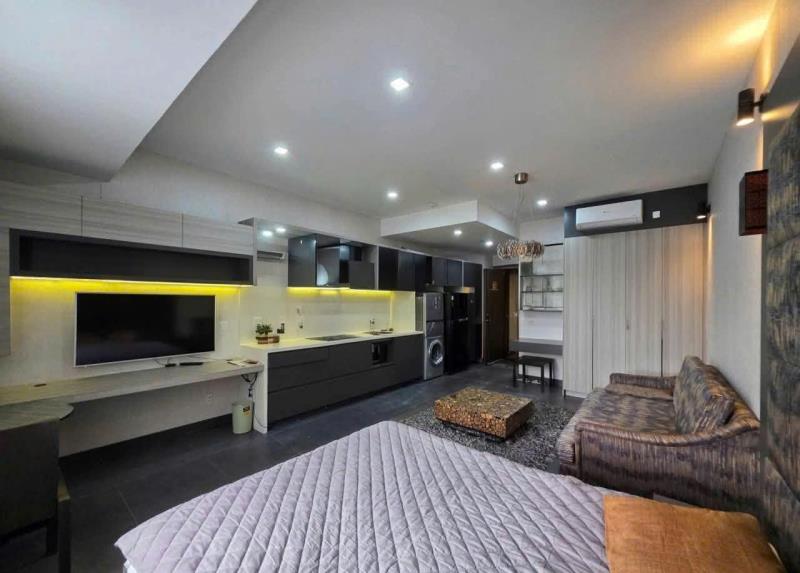 [Kế bên cv gia định] studio 36m2 garden gate - free hồ bơi + gym, chỉ 11.5tr/tháng  - 2